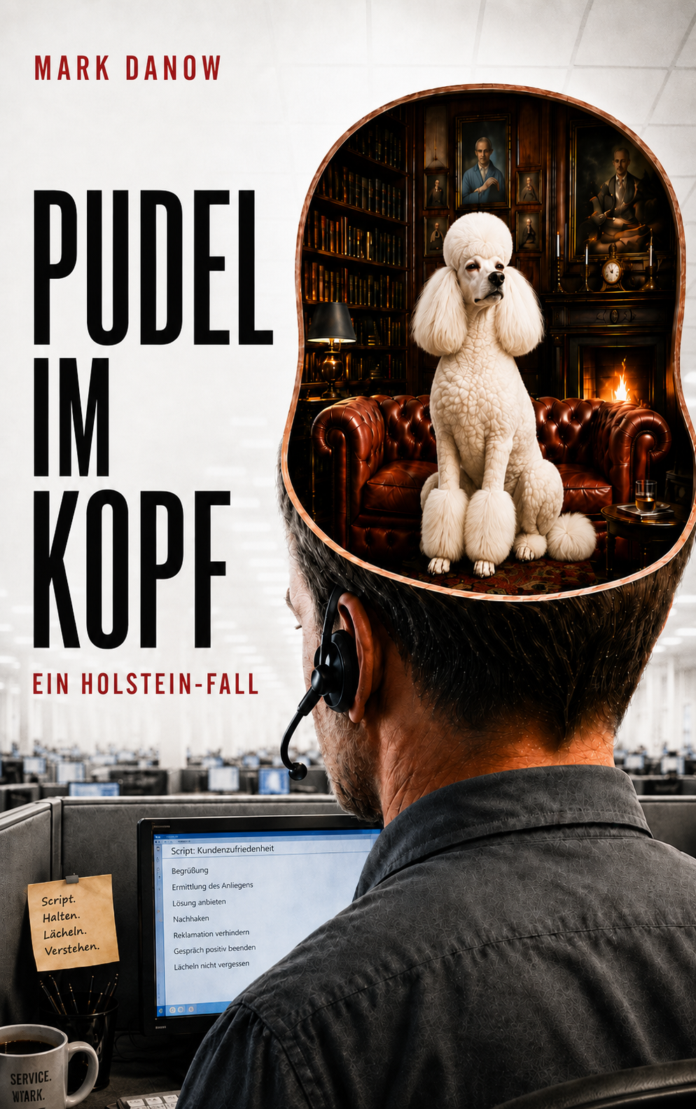 Cover des Romans Pudel im Kopf von Mark Danow